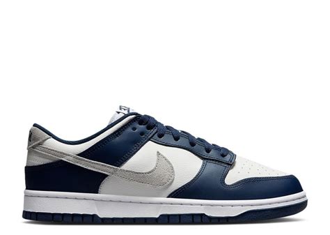 nike dunk midnight navy/summit white/weiß/light smoke grey|Nike midnight navy low.